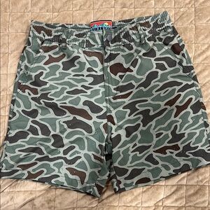 BURLEBO Retro Duck Camo 14/16 Shorts